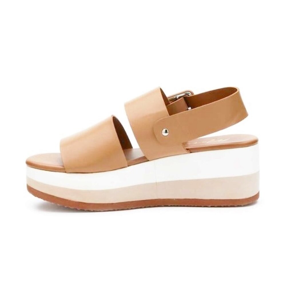 Matisse JAMs Double Strap Platform Sandal TAN New in Box - Picture 2 of 14